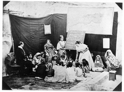 School for Young Girls Taught by Madame Luce, Algiers by Jacques Antoine Moulin